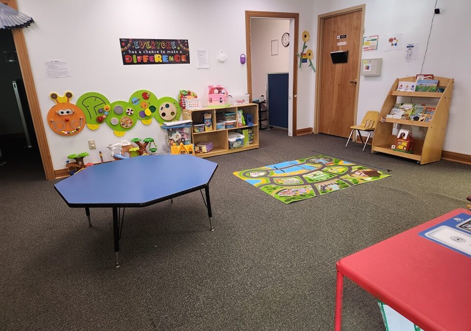 Small group play/therapy room
