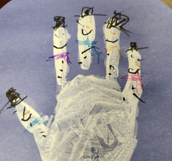 With all the snow this week, we had to do a few snowmen at the centers!!!!